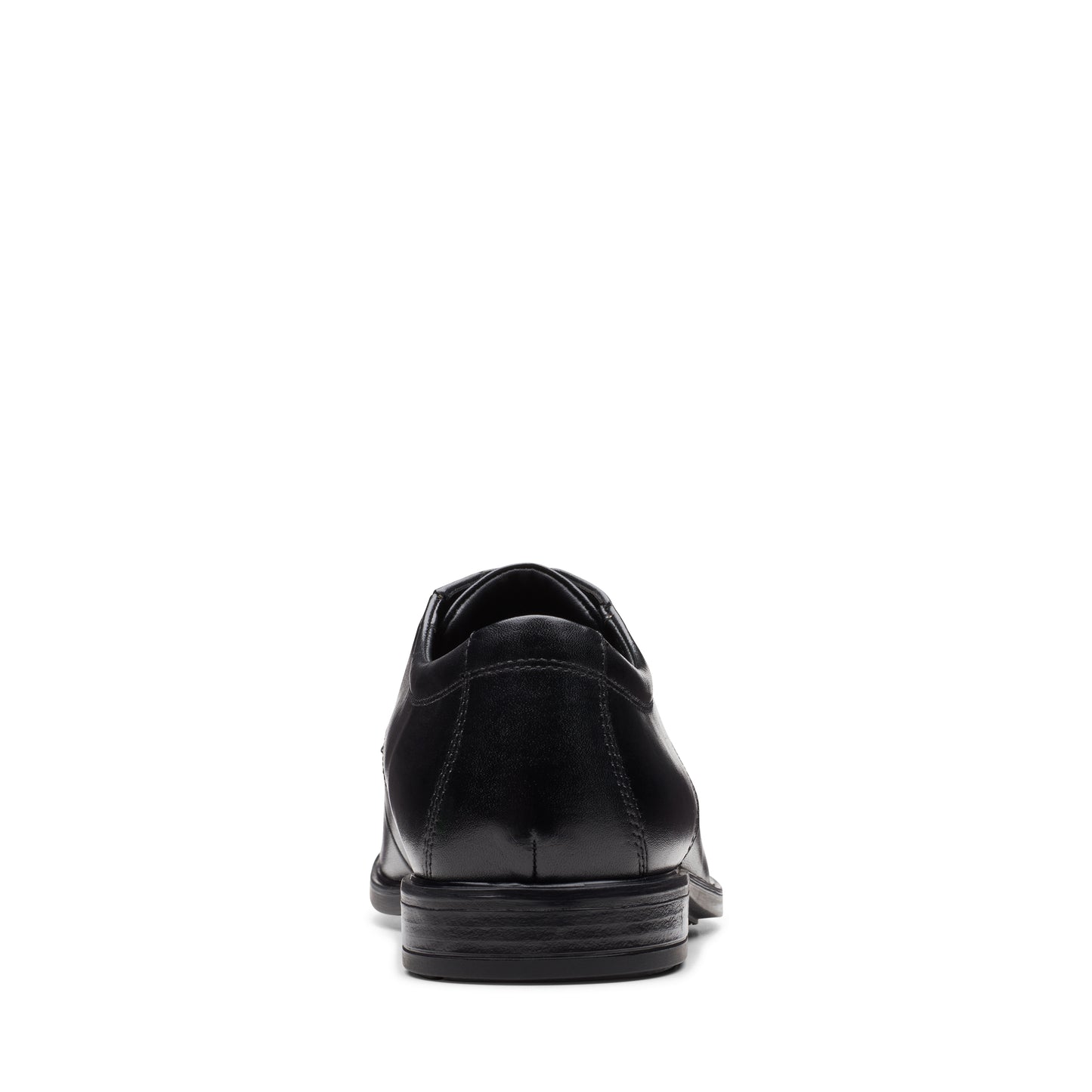 Clarks Howard Walk Black Leather Shoes