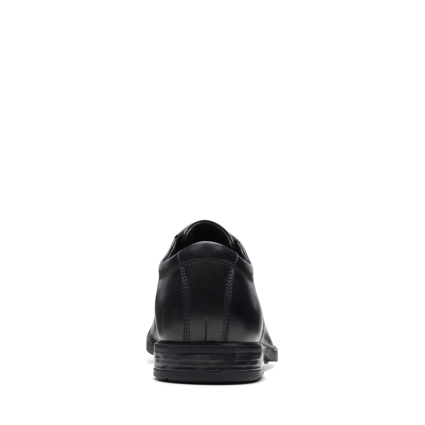 Clarks Howard Over Black Leather Shoes