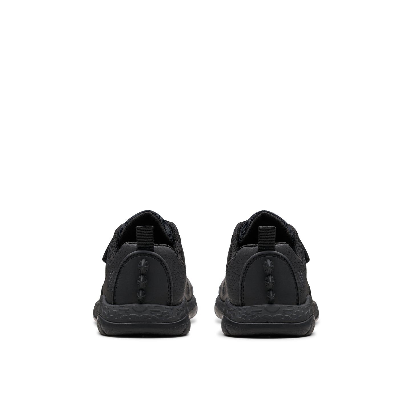 Clarks Steggy2 Pace Black Leather School Shoes