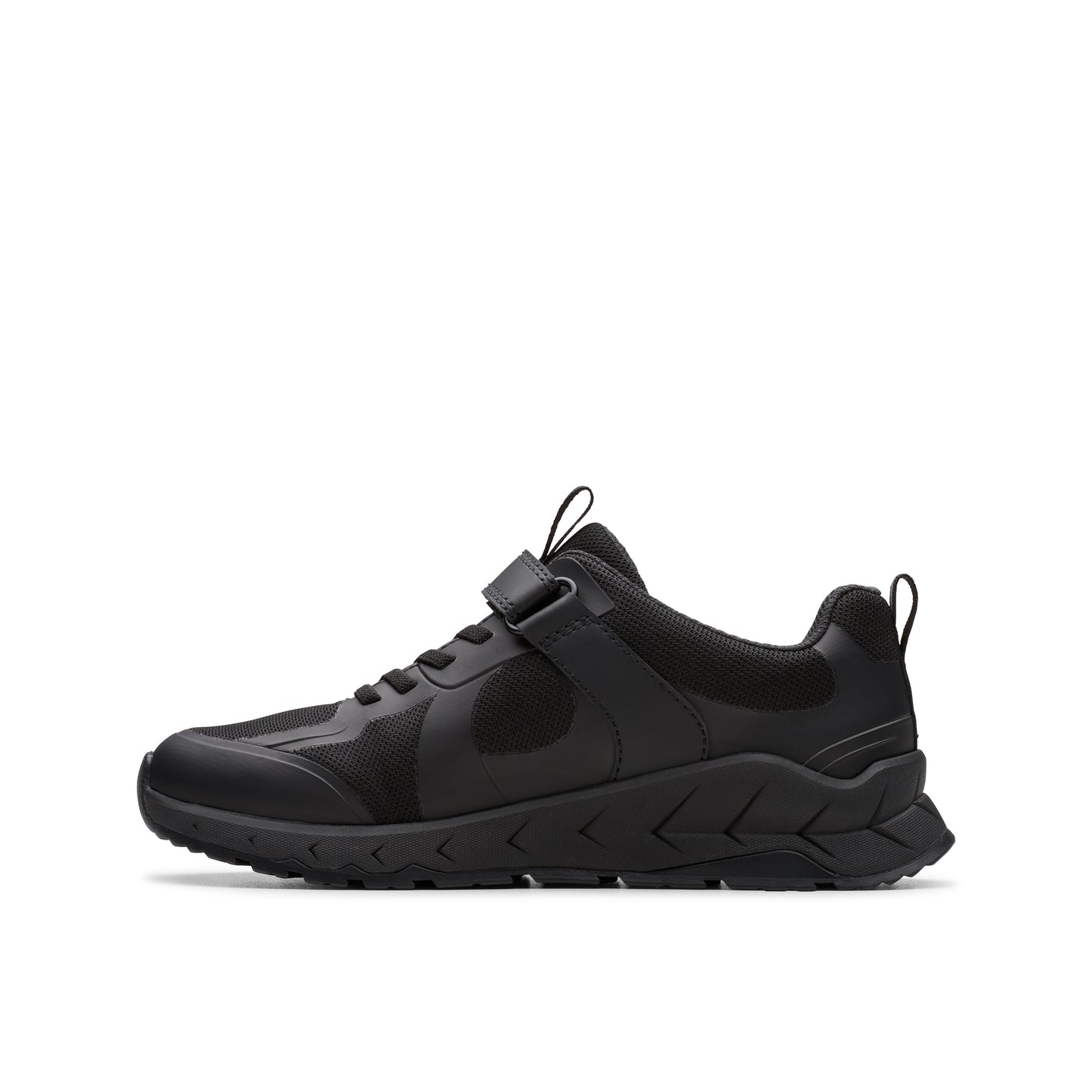 Clarks Selva Edge Black School Shoes