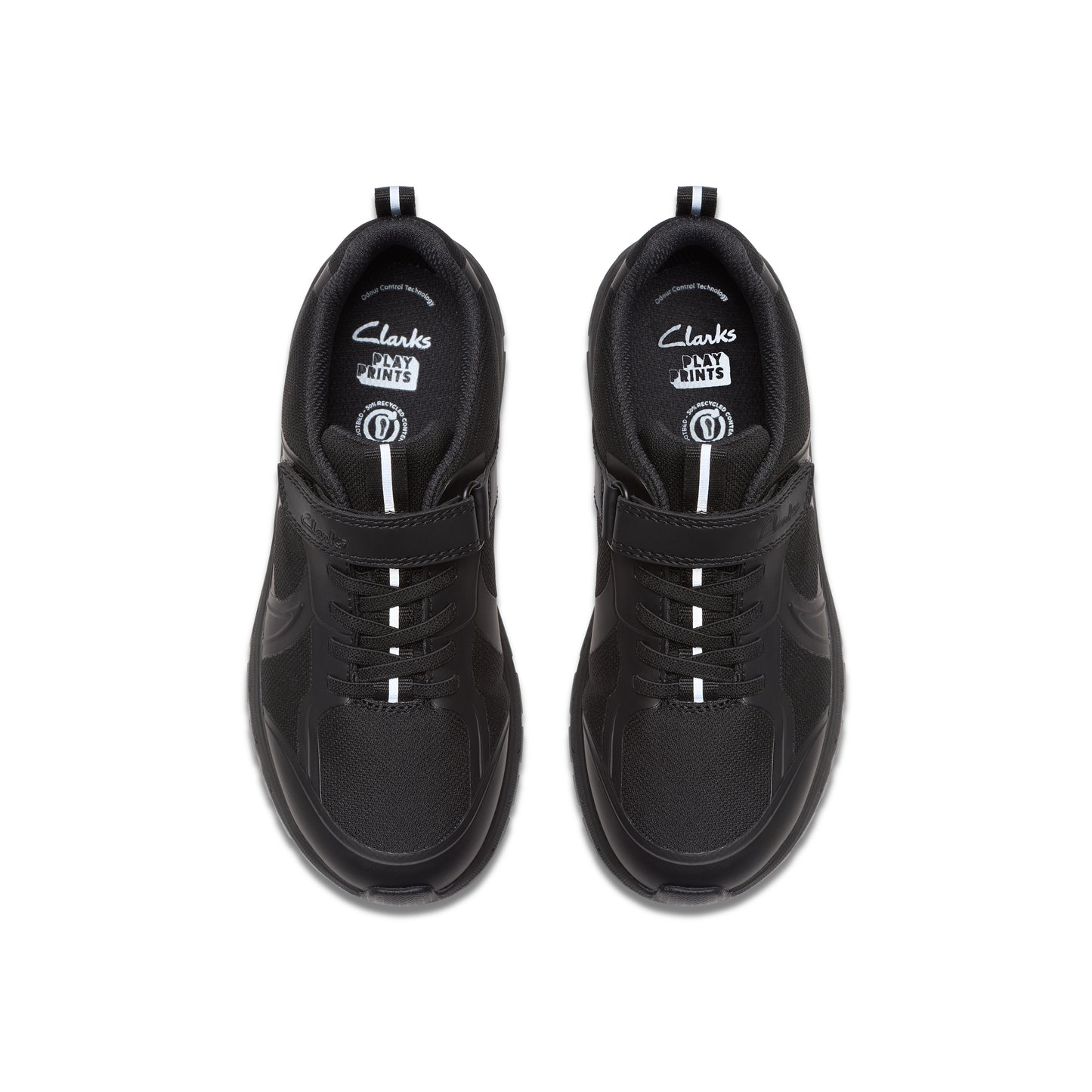 Clarks Selva Edge Black School Shoes