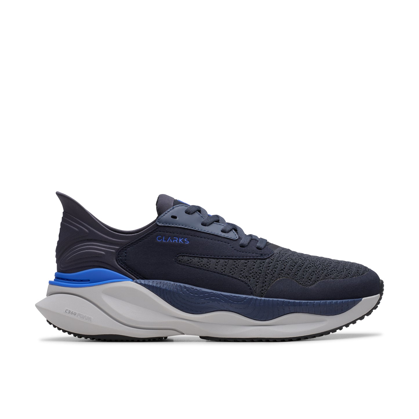 Clarks Clarks Pace Navy Trainers