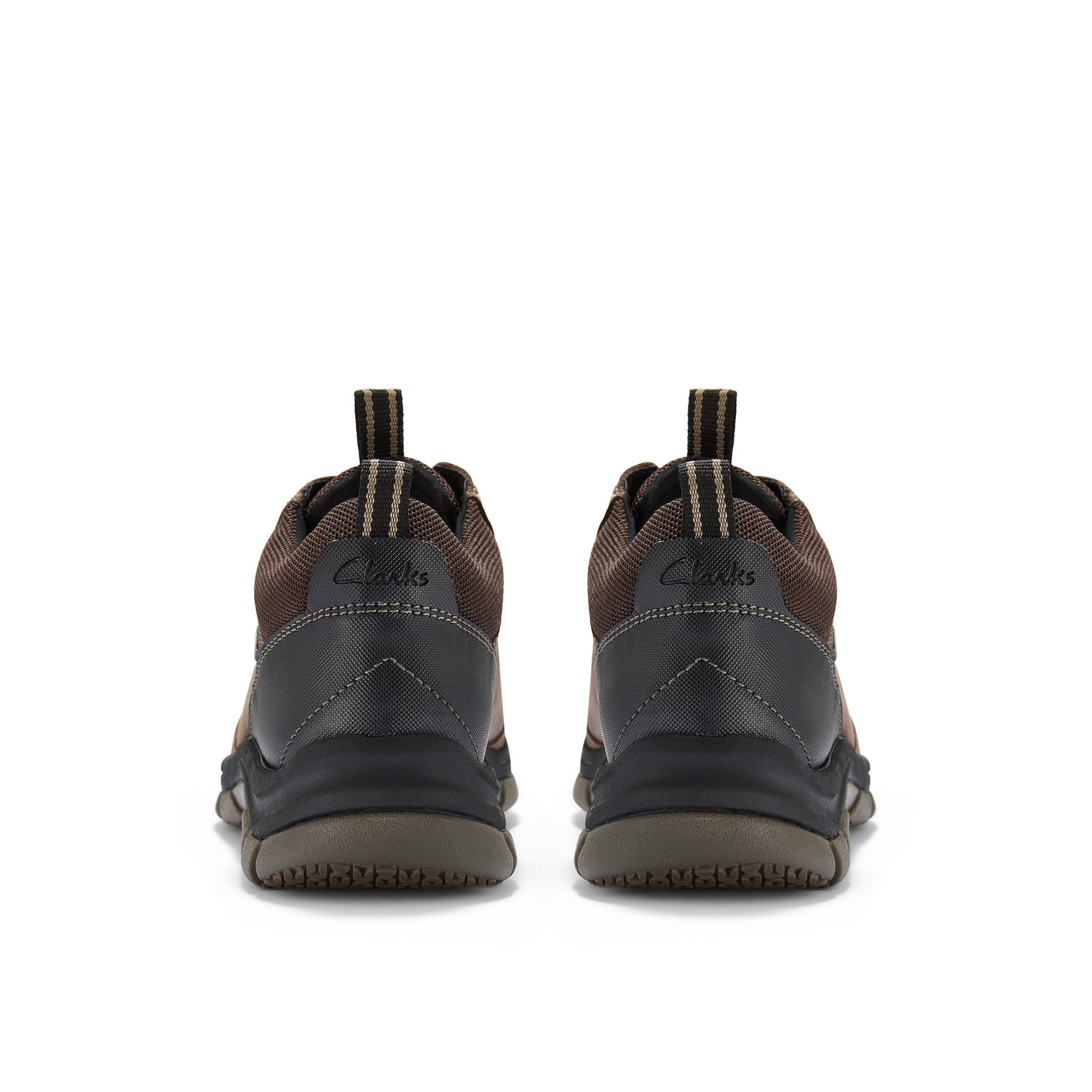 Clarks Spypath Lo GTX Dark Brown Leather Shoes