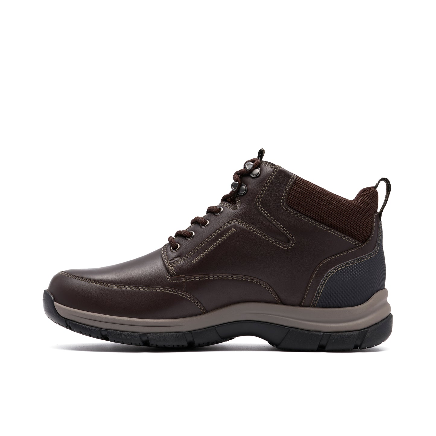 Clarks Spypath Hi GTX Dark Brown Leather Boots