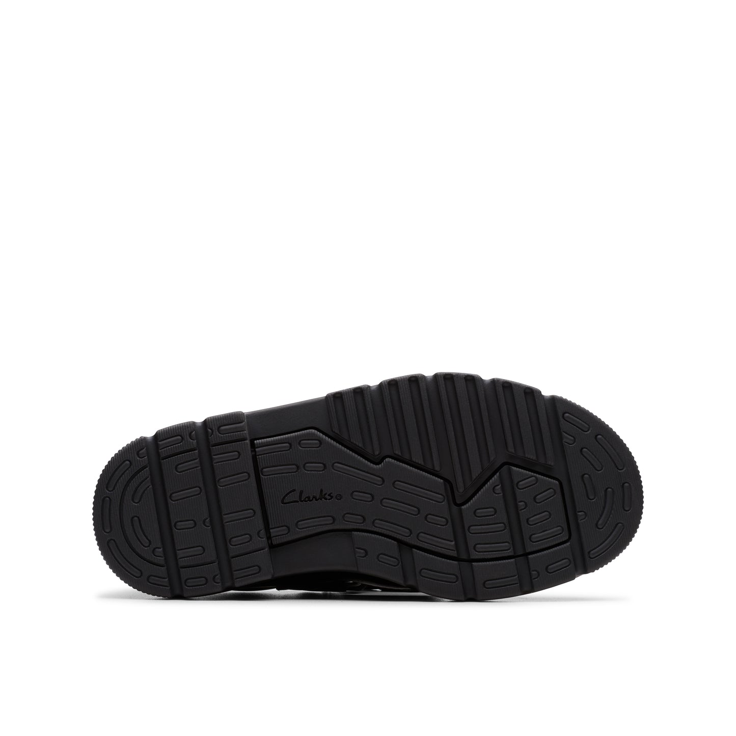 Clarks Lorcam Hope Black Leather School Shoes