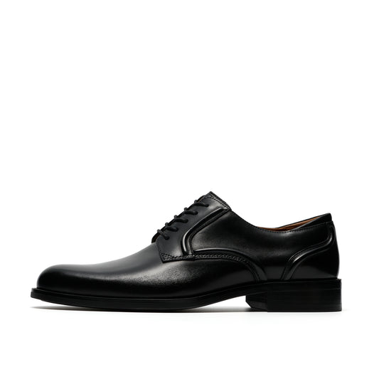 Clarks CraftRemi Lace Black Leather Shoes