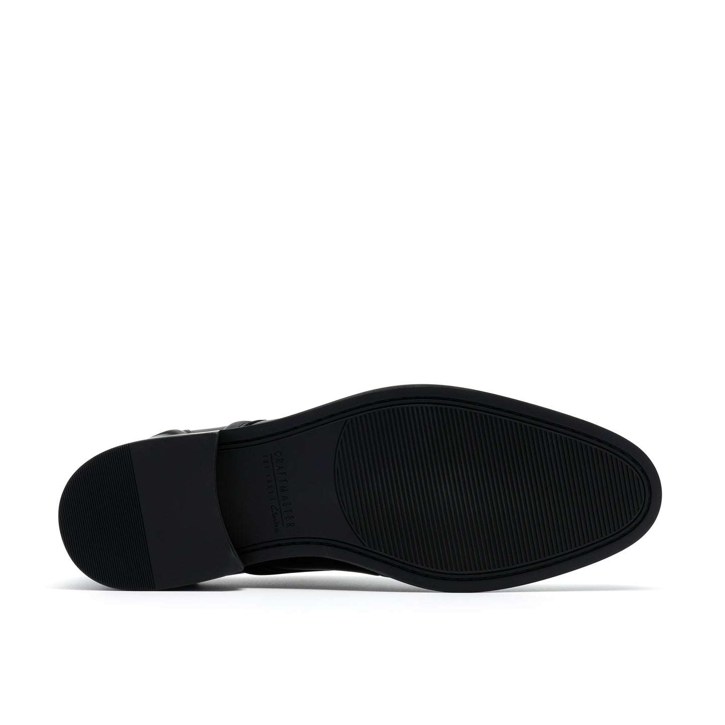 Clarks CraftRemi Lace Black Leather Shoes