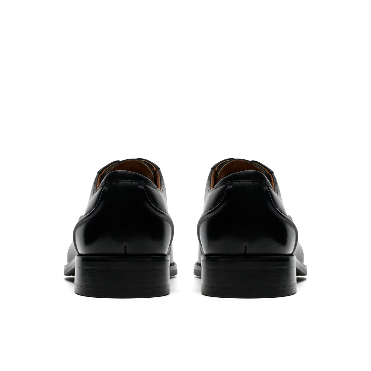 Clarks CraftRemi Lace Black Leather Shoes