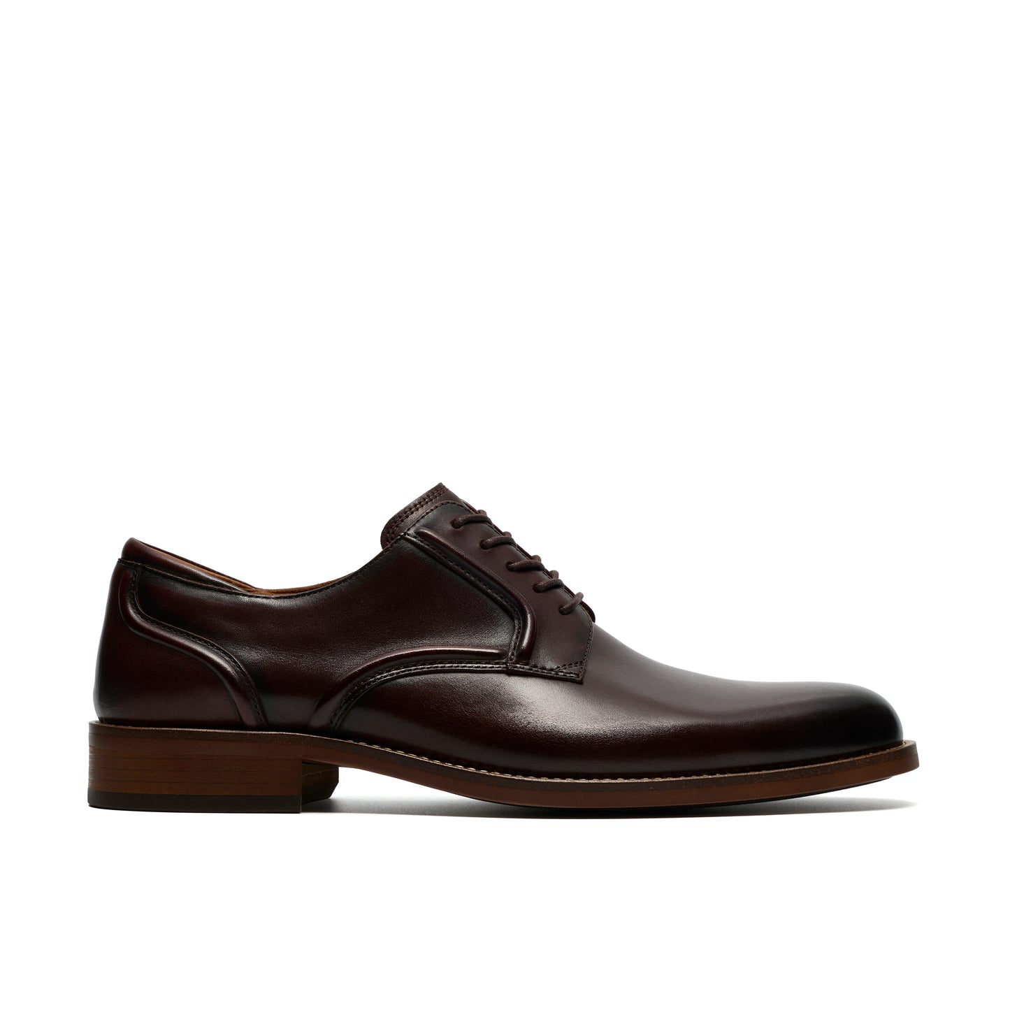Clarks CraftRemi Lace Brown Leather Shoes