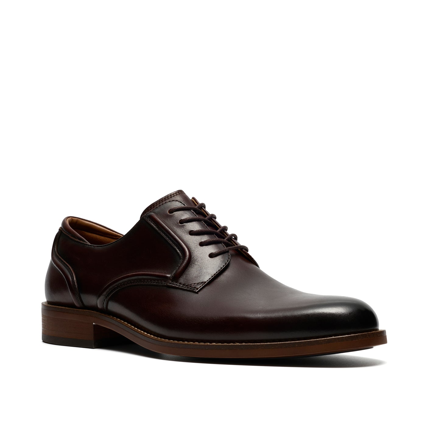 Clarks CraftRemi Lace Brown Leather Shoes