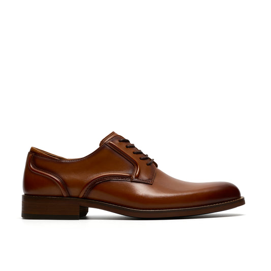 Clarks CraftRemi Lace Tan Leather Shoes