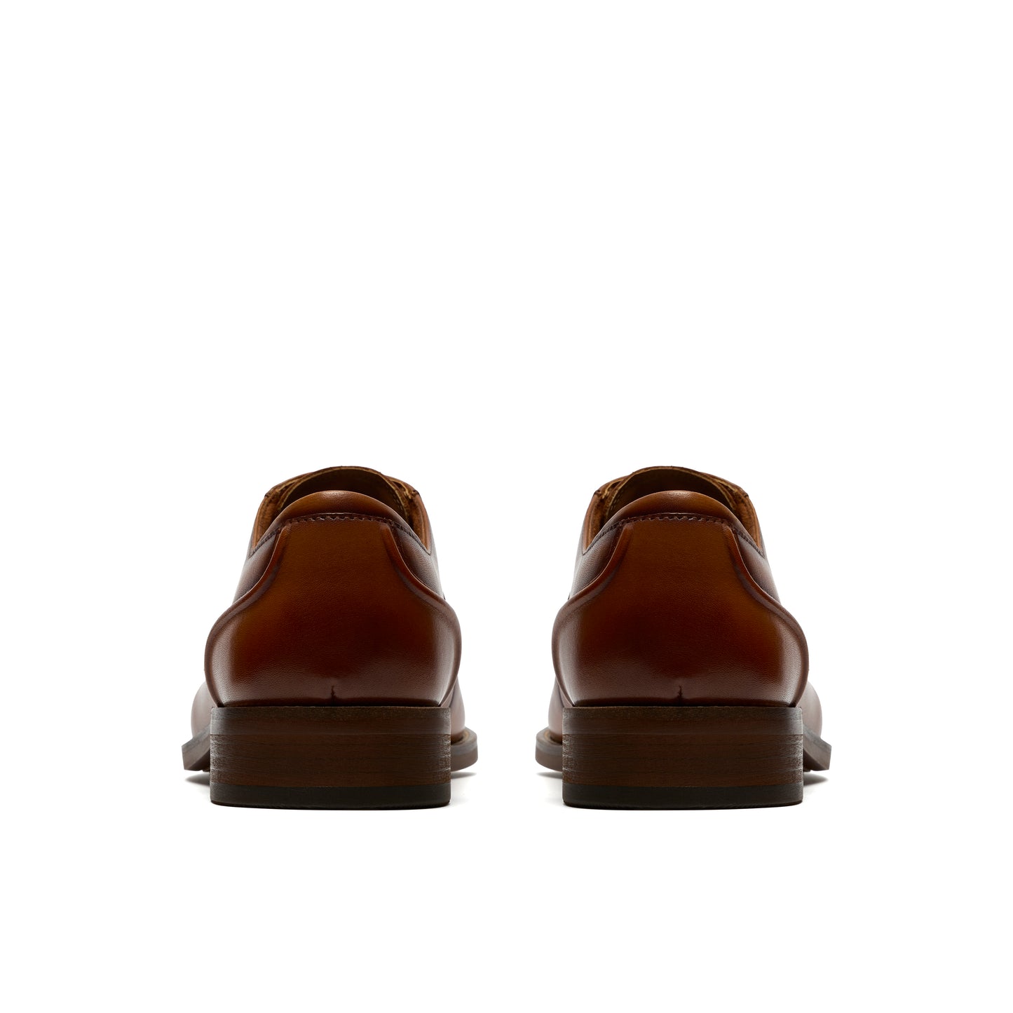 Clarks CraftRemi Lace Tan Leather Shoes