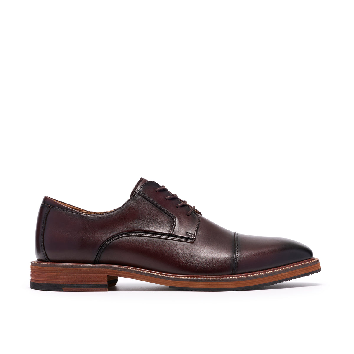 Clarks Craft Emile Brown Leather Shoes