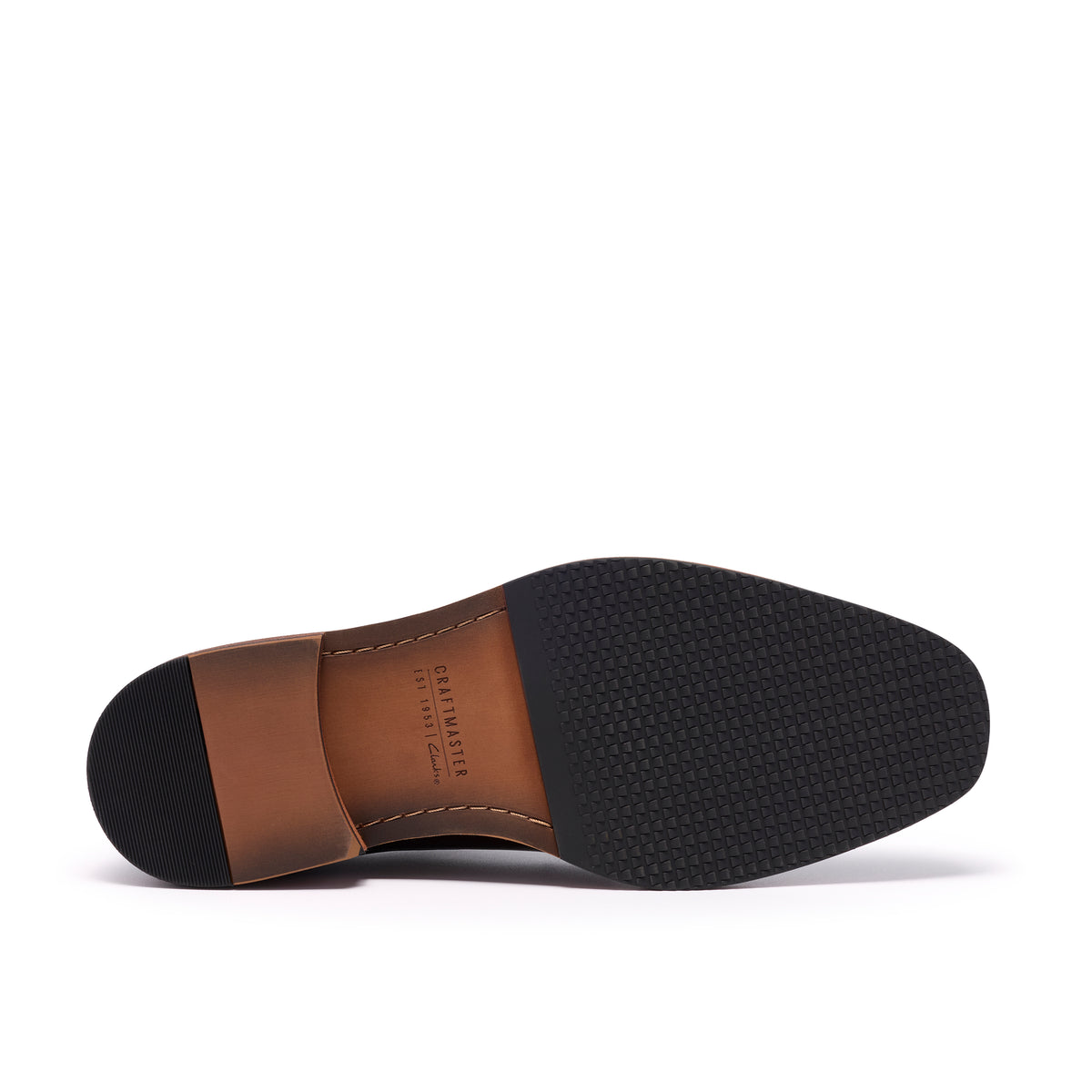 Clarks Craft Emile Brown Leather Shoes