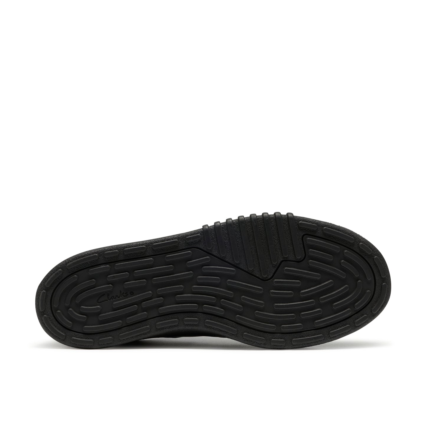 Clarks SomersetFlex Black Leather School Shoes