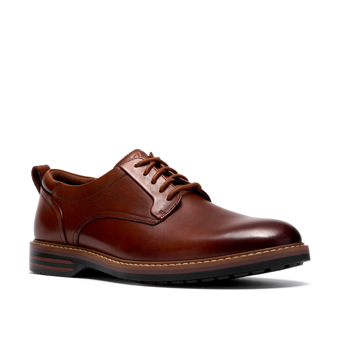 Clarks Aldwin2 Derby Tan Leather Shoes