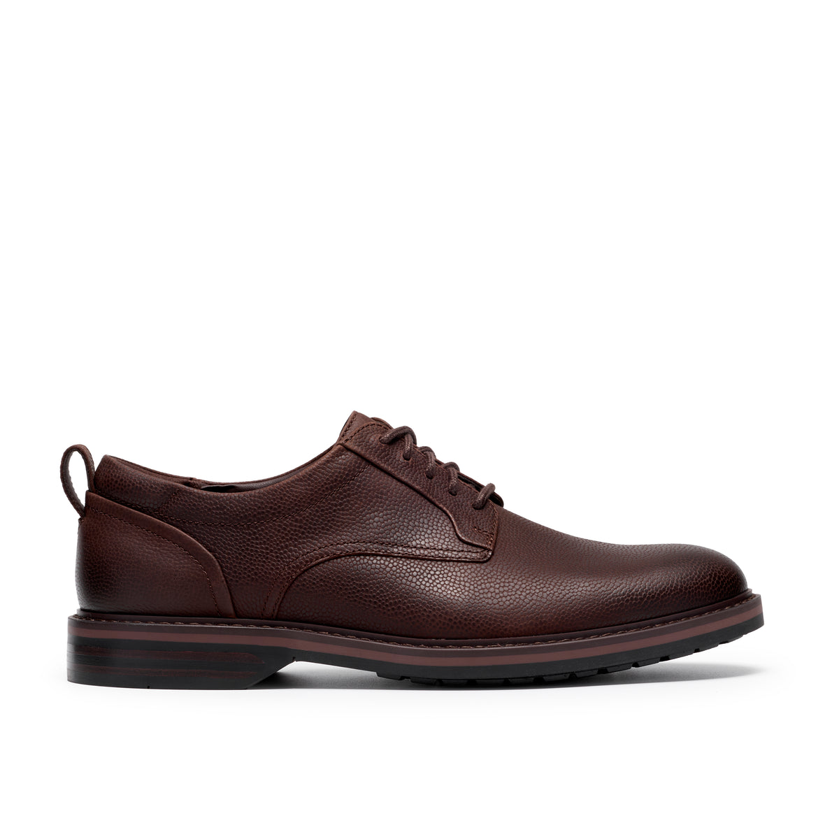 Clarks Aldwin2 Derby Brown Leather Shoes