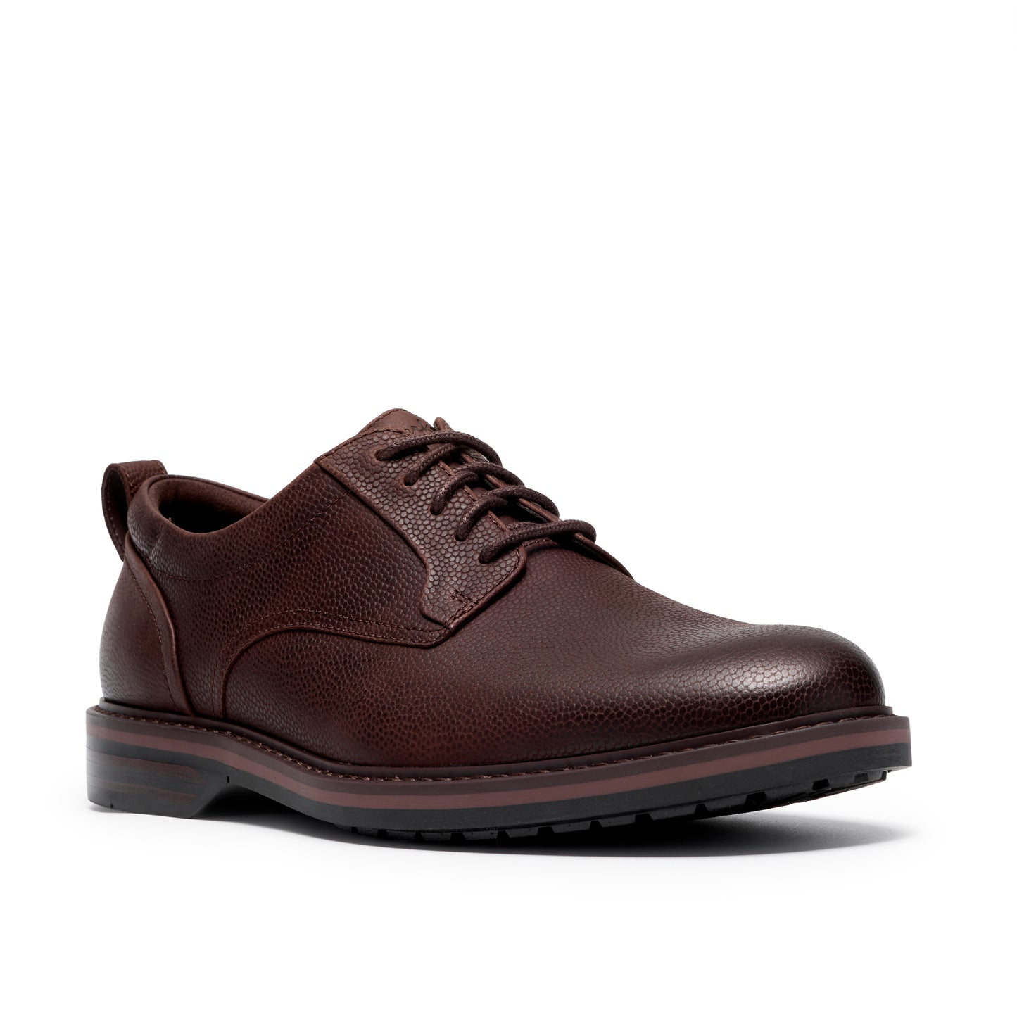 Clarks Aldwin2 Derby Brown Leather Shoes