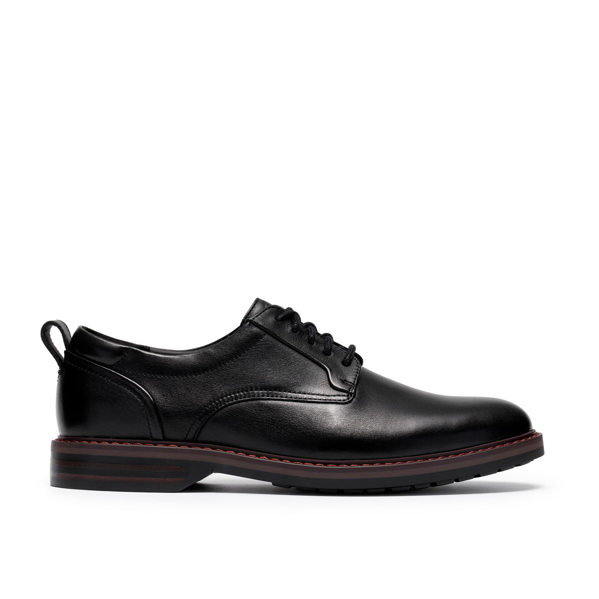 Clarks Aldwin2 Derby Black Leather Shoes