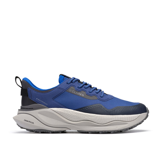 Clarks Pace TrailGoWP Blue Trainers