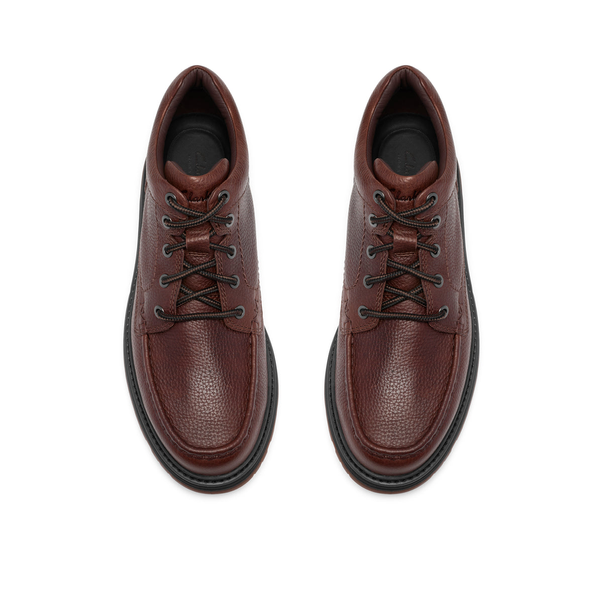 Clarks Melbury Hi Brown Leather Boots