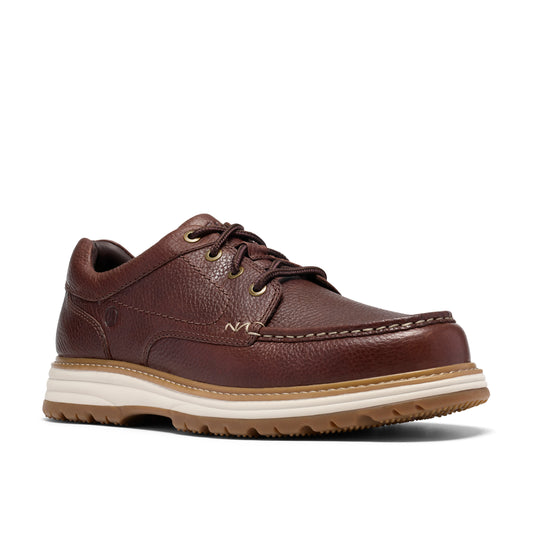 Clarks Melbury Lace Dark Brown Leather Shoes