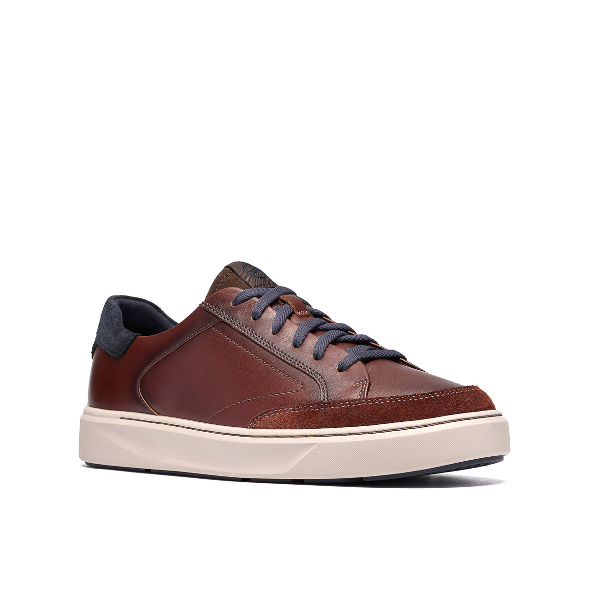 Clarks Code C Tie Mahogany Leather Shoes