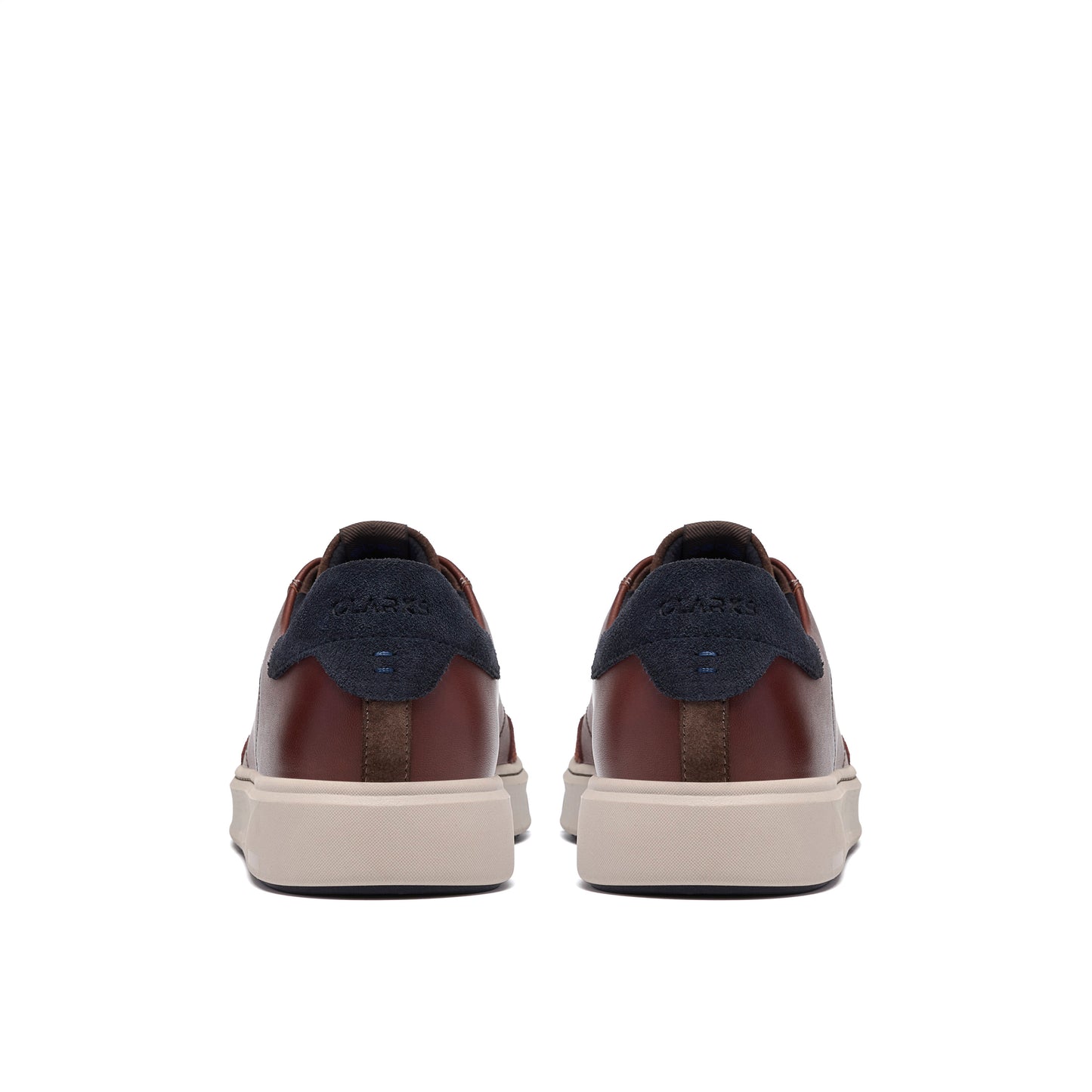 Clarks Code C Tie Mahogany Leather Shoes