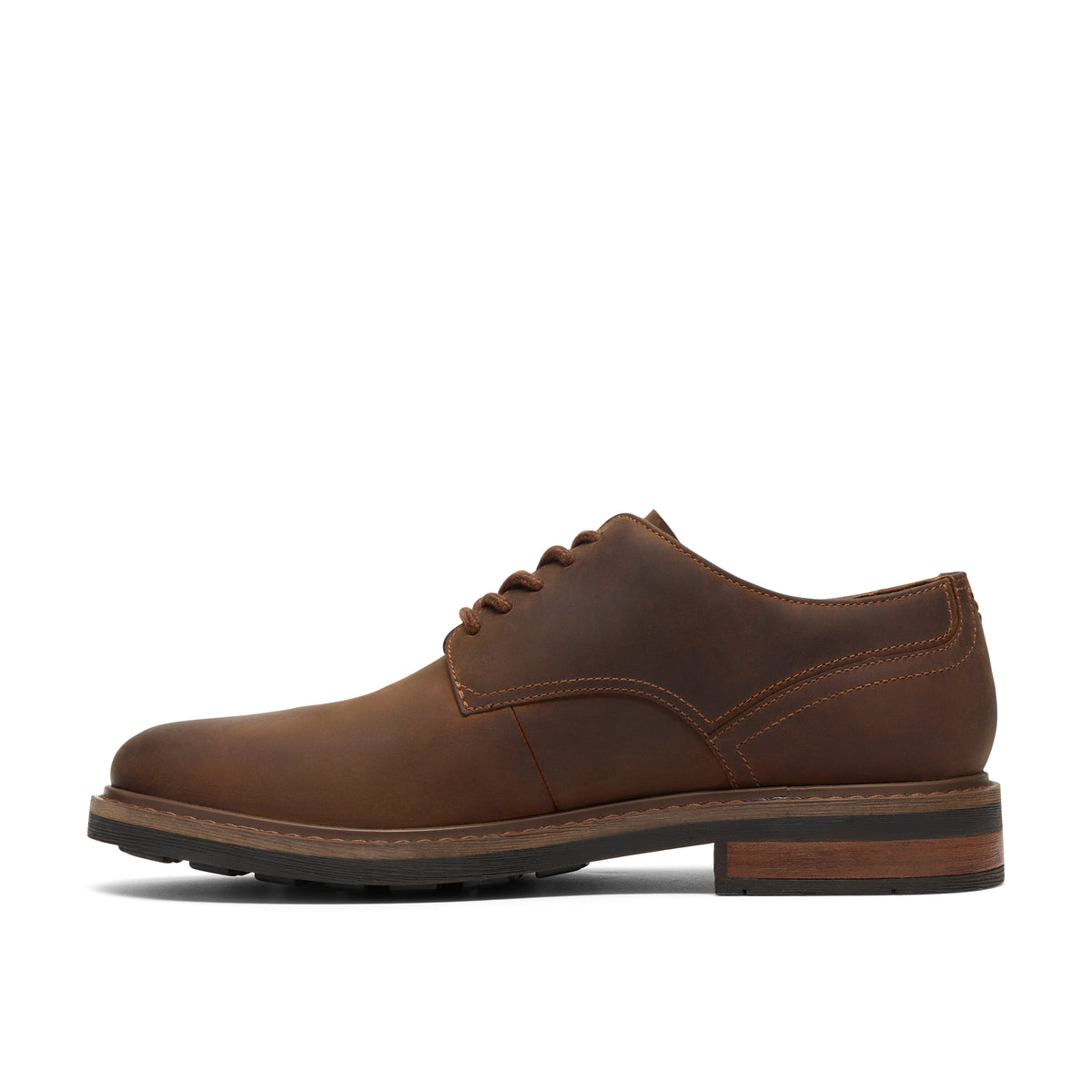 Clarks Newford Lace Beeswax Shoes