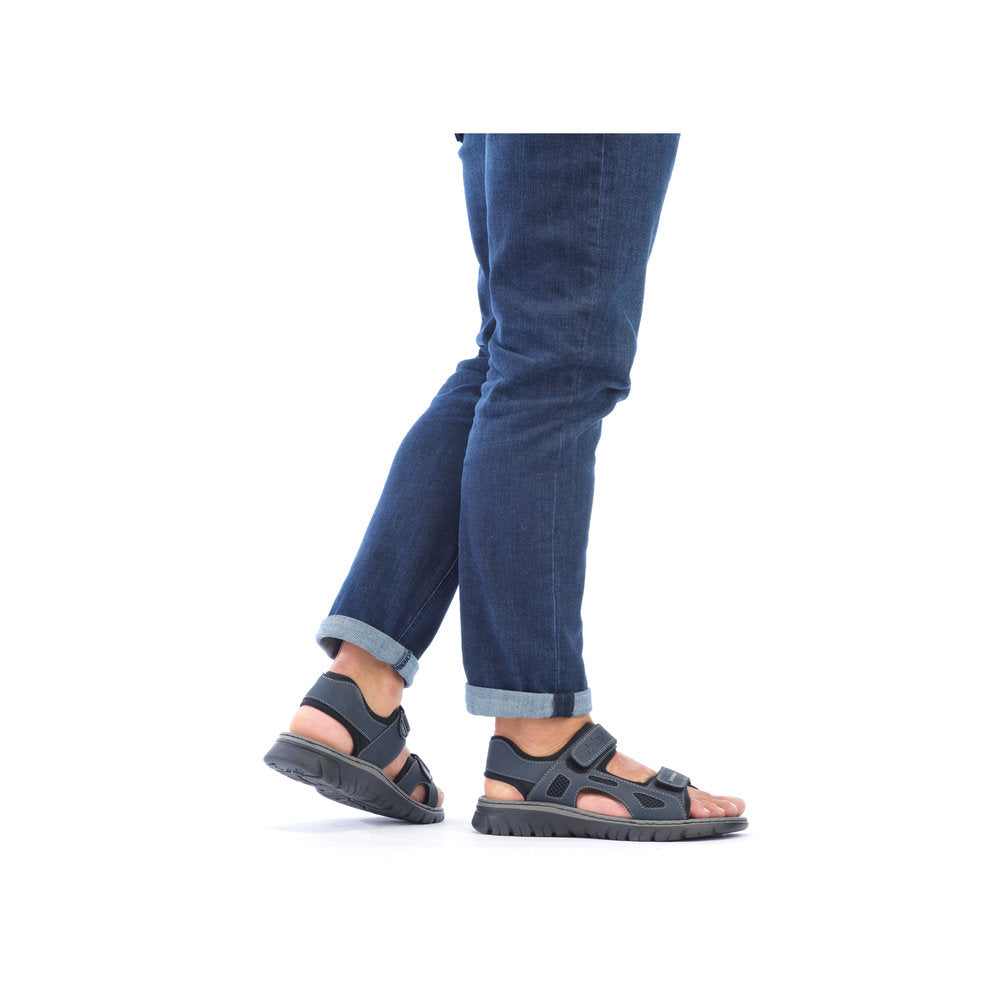 Rieker 26761-14 Navy Sandals