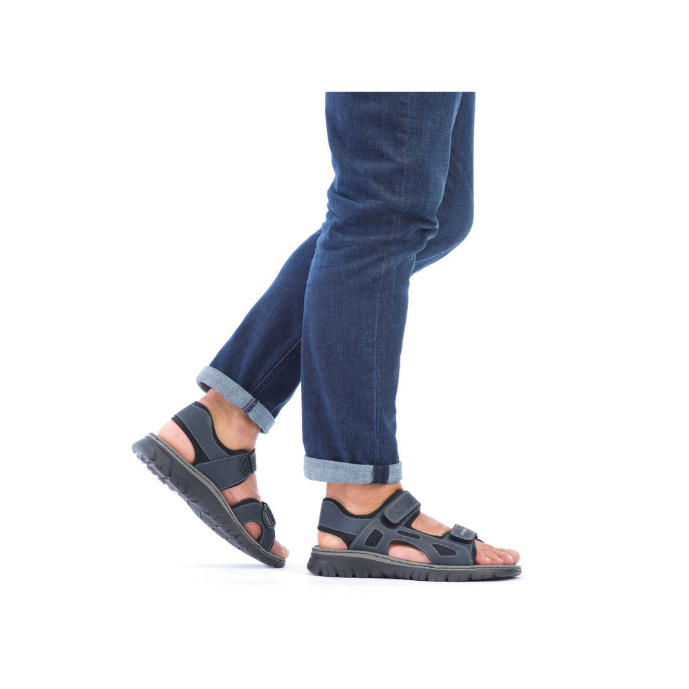 Rieker 26761-14 Navy Sandals
