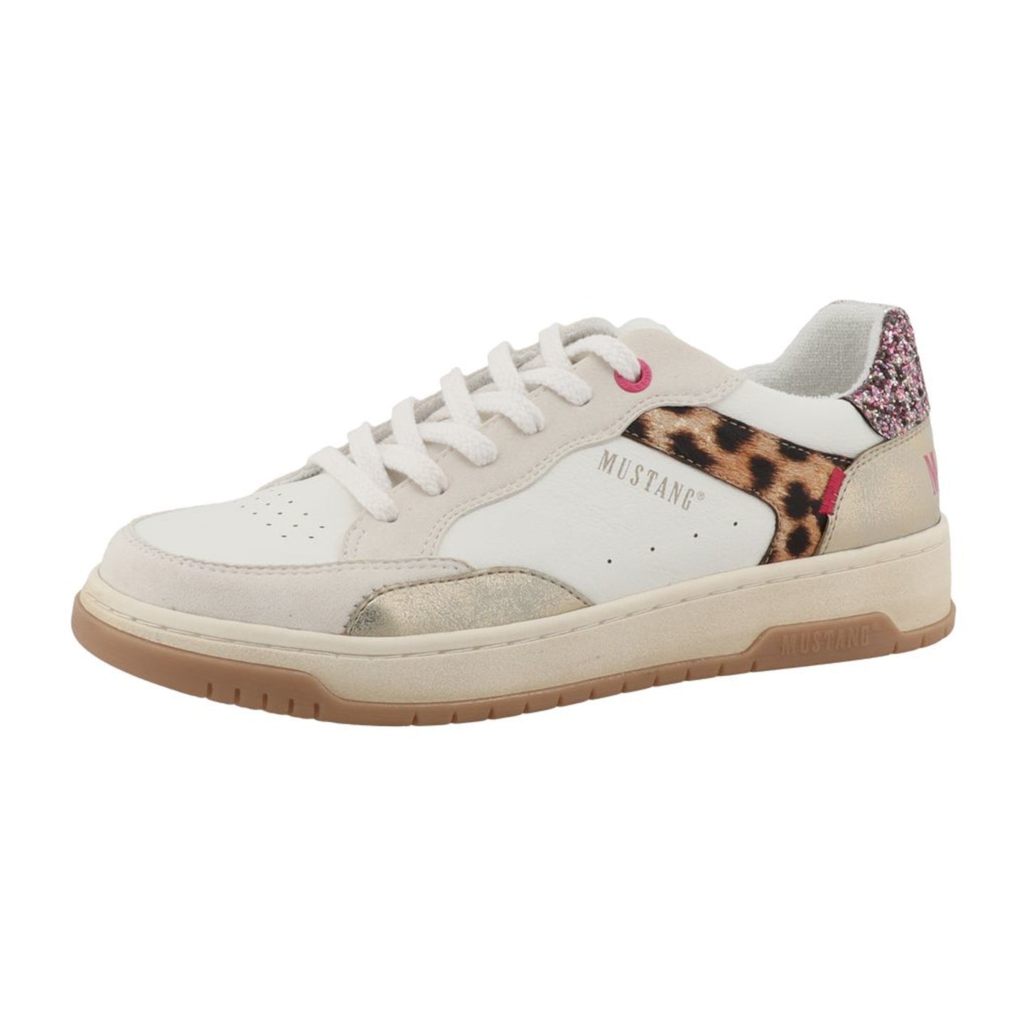 Mustang 26M0022 00300 Cream Multi Trainers