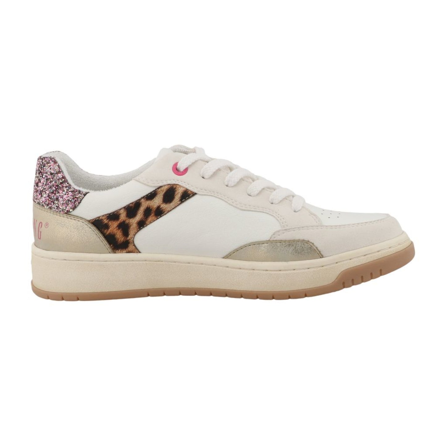 Mustang 26M0022 00300 Cream Multi Trainers