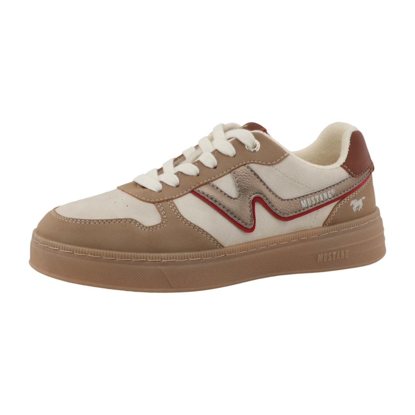 Mustang 26M0592003 00585 Beige-Gold Trainers