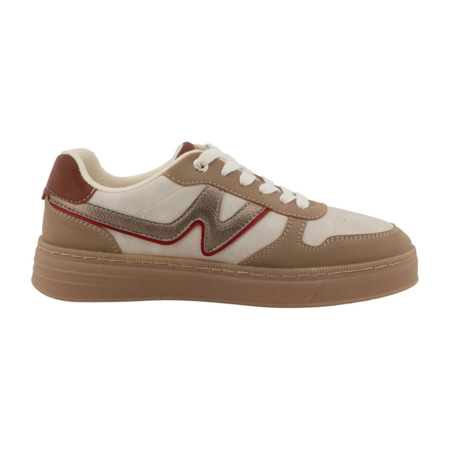 Mustang 26M0592003 00585 Beige-Gold Trainers