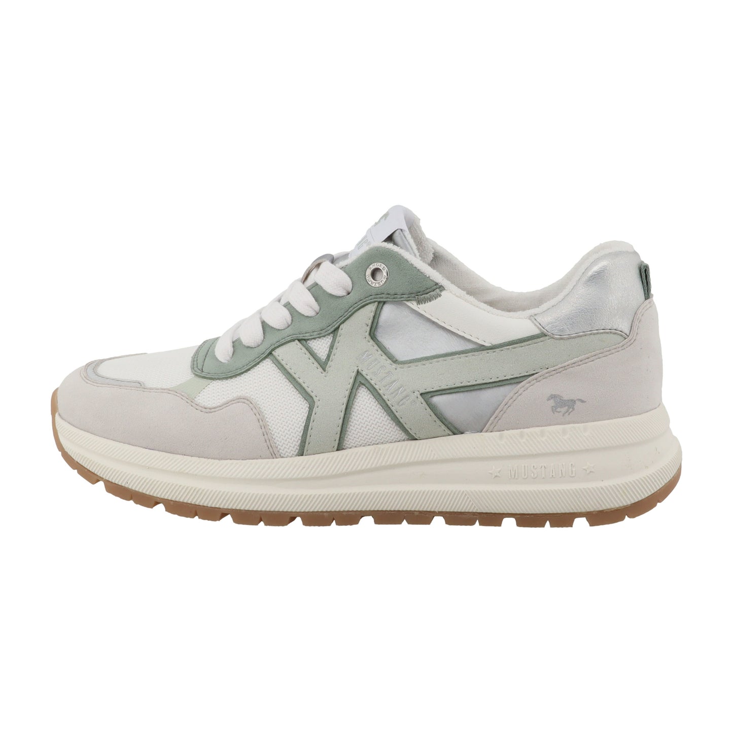 Mustang 26M0702001 00320 White-Mint Trainers