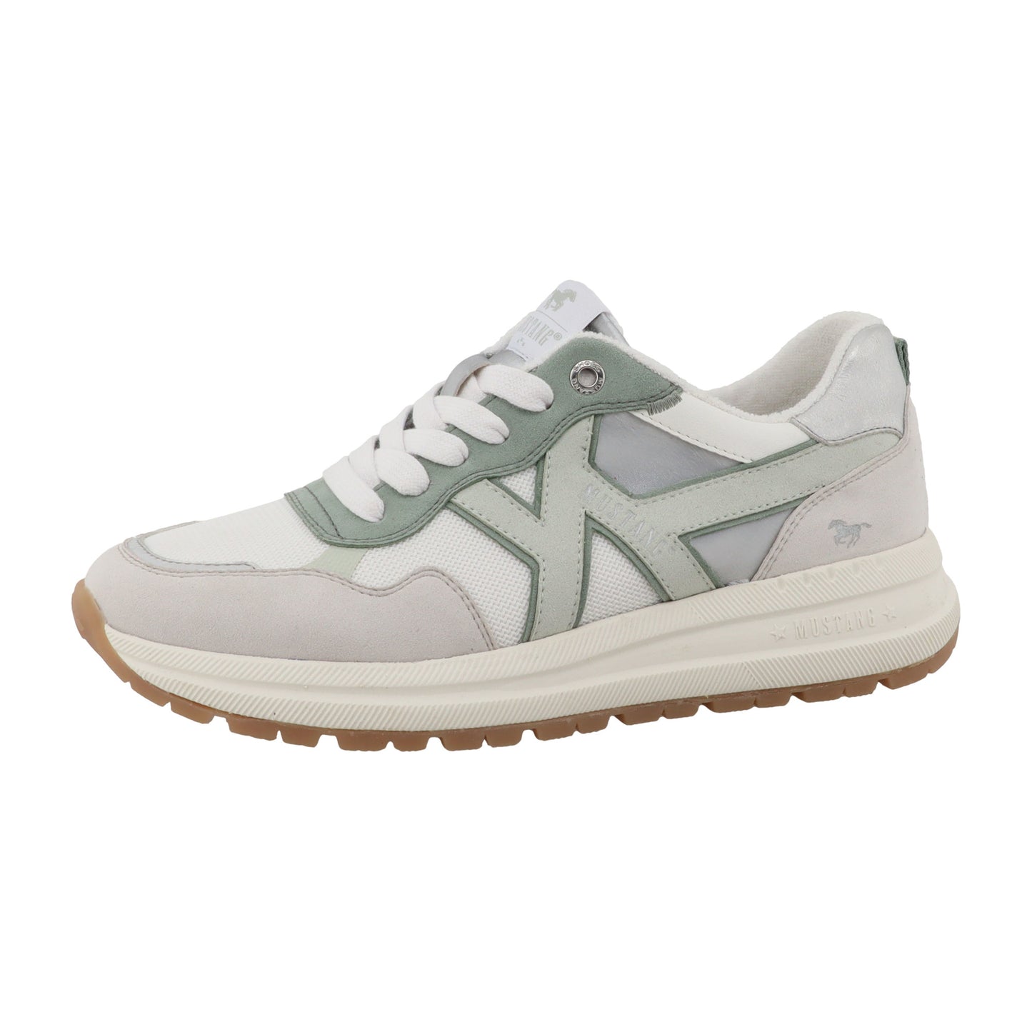 Mustang 26M0702001 00320 White-Mint Trainers