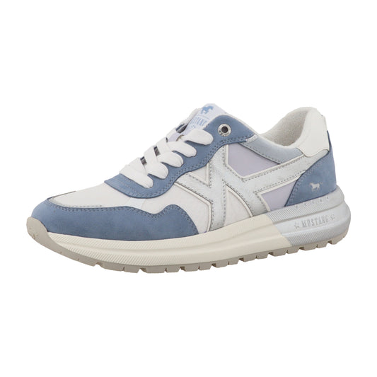 Mustang 26M0702003 02940 Sky-Silver Trainers