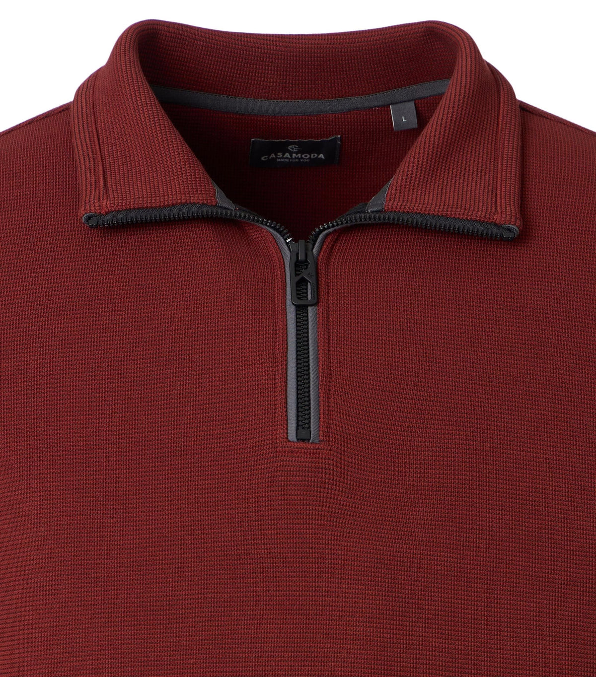Casa Moda 126360010 497 Fired Brick Sweatshirt