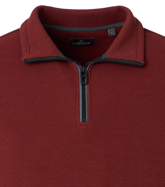 Casa Moda 126360010 497 Fired Brick Sweatshirt