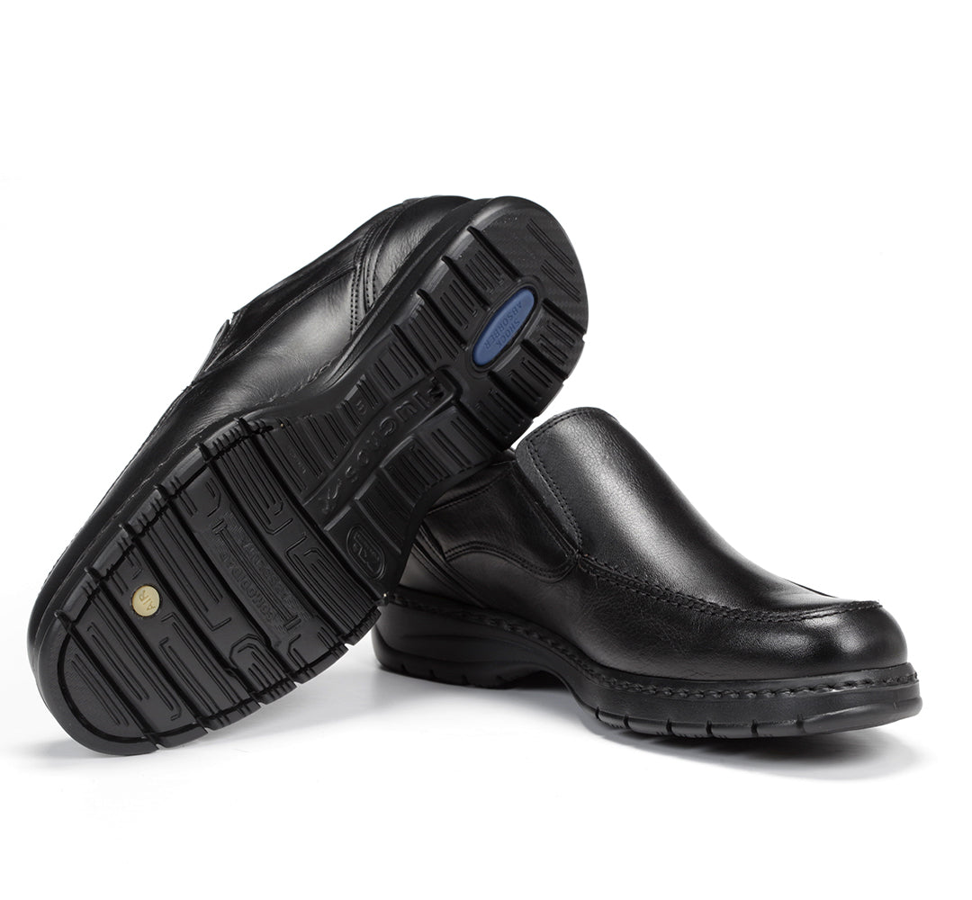 Fluchos 9144 Salvate Black Graphite Stk Black Casual Shoes