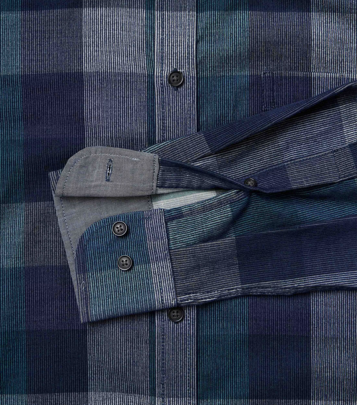 Casa Moda 126132060 300 Green Mileu Casual Shirt