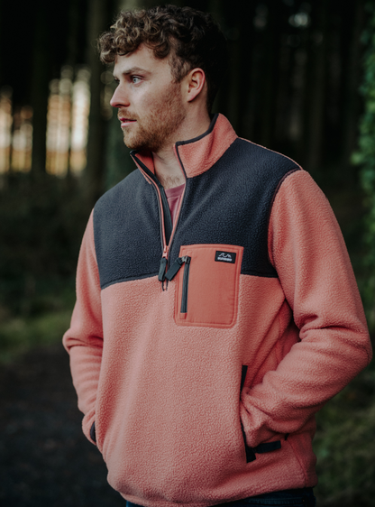 Bleubird Polar Fleece - Coral