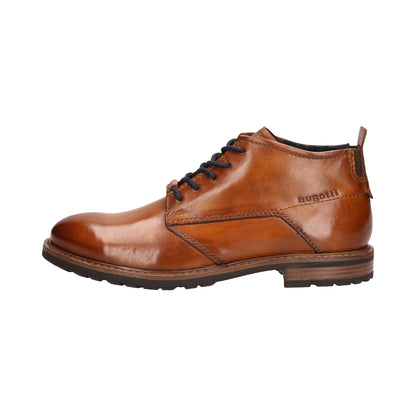 Bugatti 311-AOV32-3100-6300 Cognac Lace-up Boots