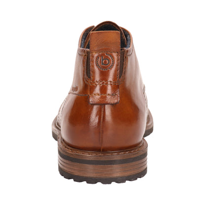 Bugatti 311-AOV32-3100-6300 Cognac Lace-up Boots