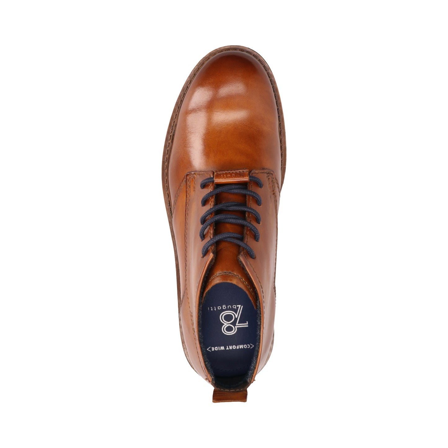 Bugatti 311-AOV32-3100-6300 Cognac Lace-up Boots