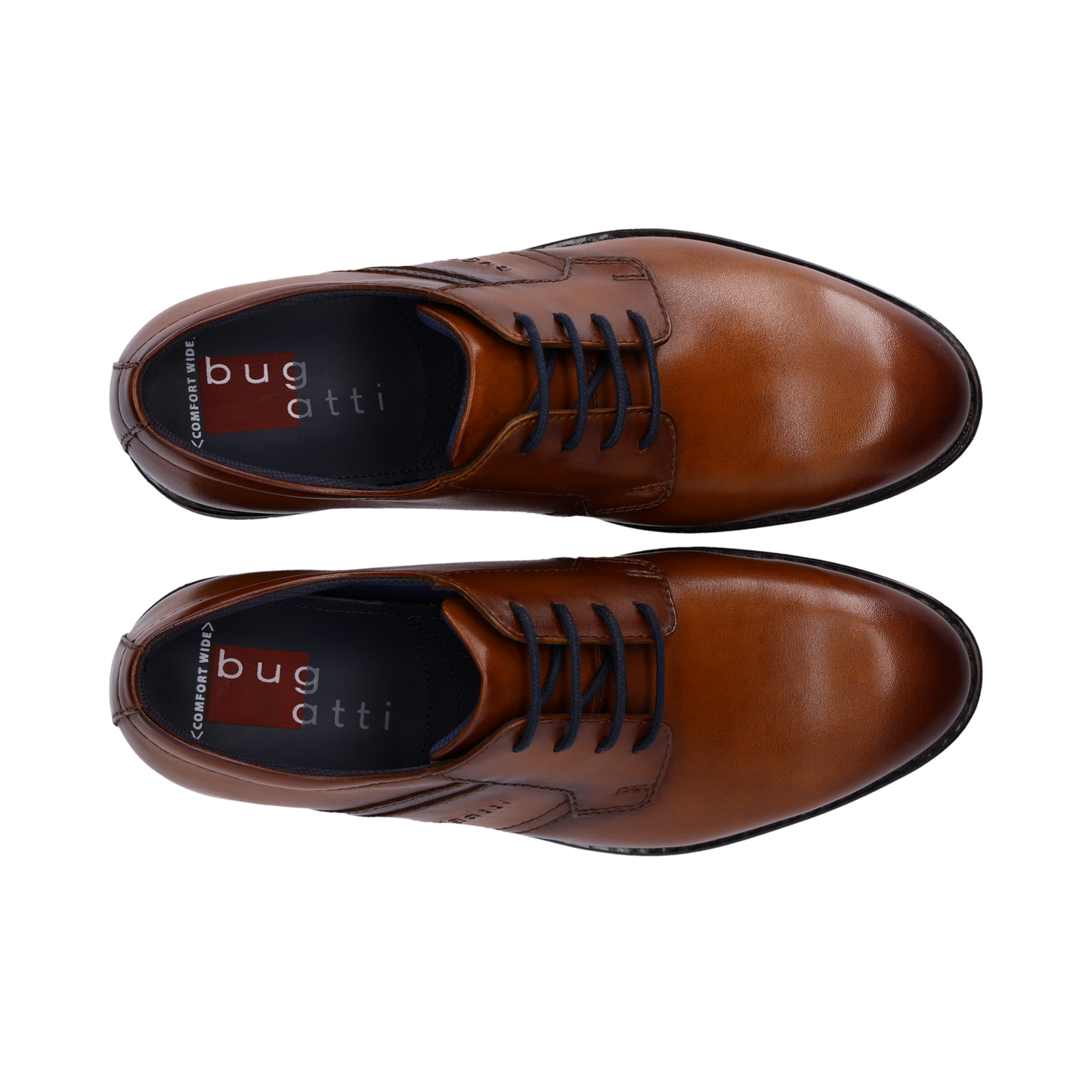 Bugatti 312-AO507-1100-6300 Cognac Formal Shoes