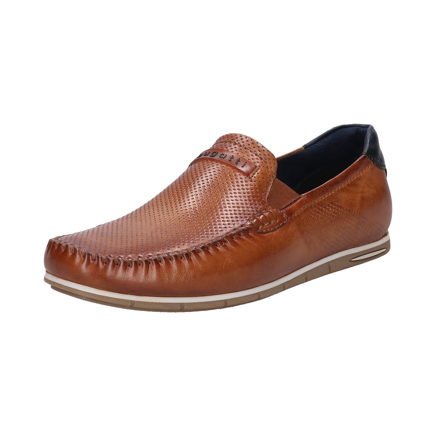 Bugatti 321-A2X6G-4000-6300 Cognac Slip On