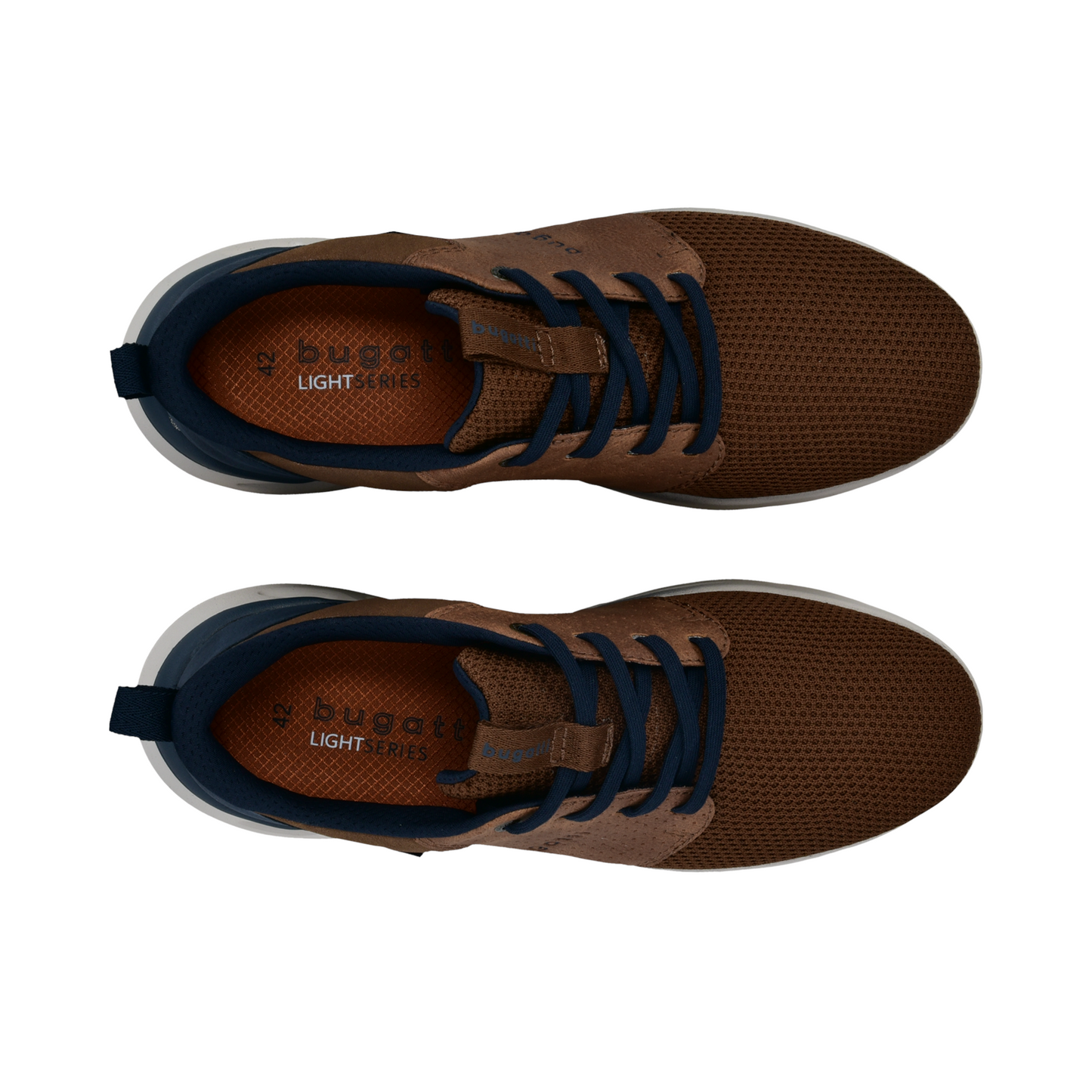 Bugatti 321-Aw503-6900-6300 Cognac Lace-Up