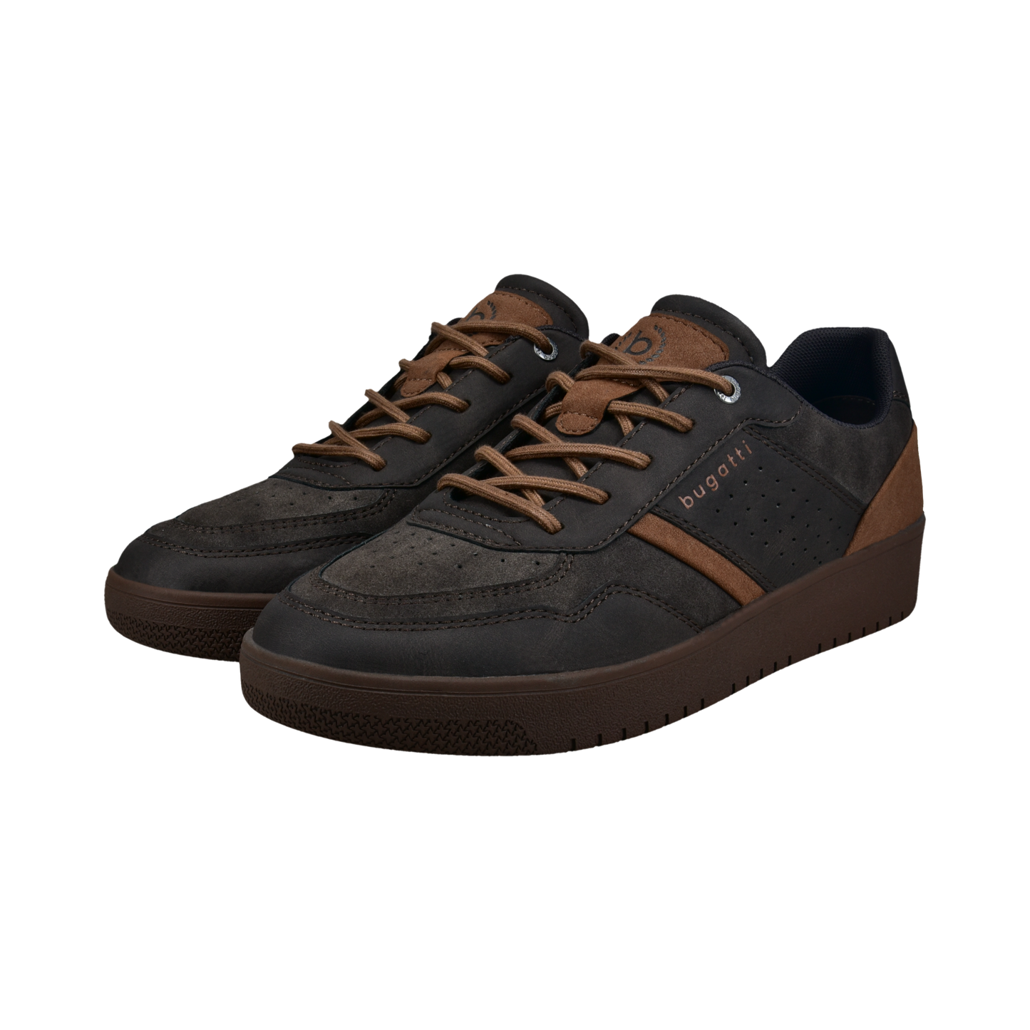 Bugatti 322-AXI01-5900-6100 Dark Brown Trainers